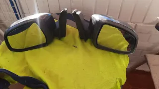 Pareja Retrovisores Coche Carbono