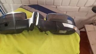 Pareja Retrovisores Coche Carbono