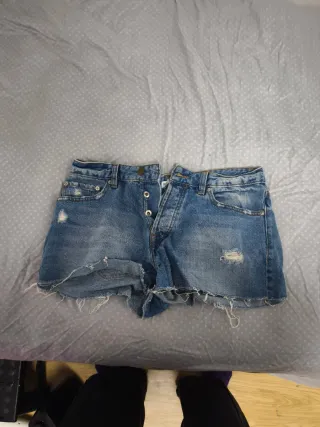 Lote 2 Pantalones Cortos Vaqueros