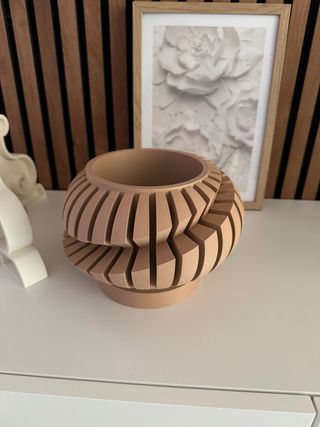 Vaso decorativo moderno in PLA