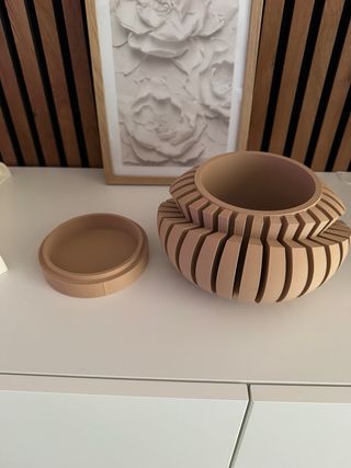 Vaso decorativo moderno in PLA