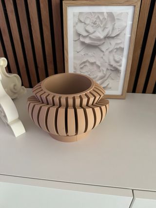 Vaso decorativo moderno in PLA