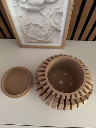 Vaso decorativo moderno in PLA