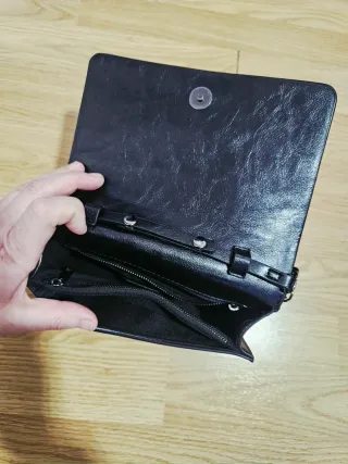 Bolso bandolera Zara con cadena