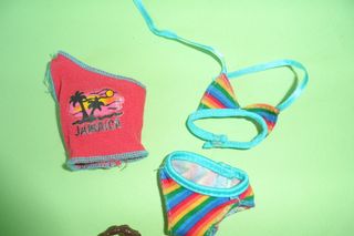 Accessori Barbie My Scene 2003 Costume e Borsa