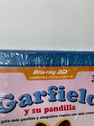 Blu-ray 3D Garfield y Su Pandilla Precintado
