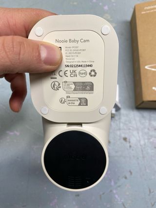 Câmara Nooie 2K Baby Cam com Visão Noturna