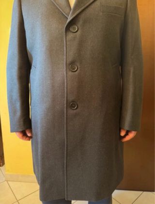 Cappotto Uomo Grigio