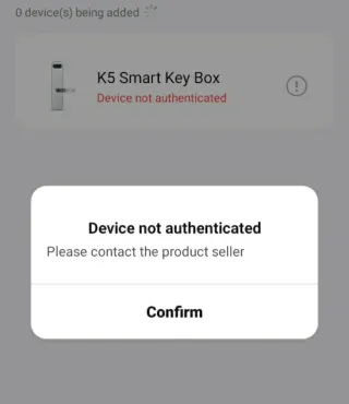 Caja de seguridad inteligente K5