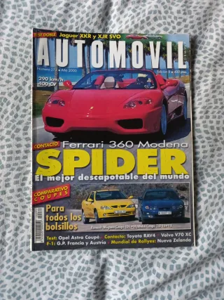 REVISTA AUTOMÓVIL NÚMERO 271 AÑO 2000