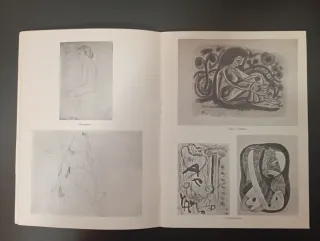 Cuadernos de arte, dibujos de Joan Brotat