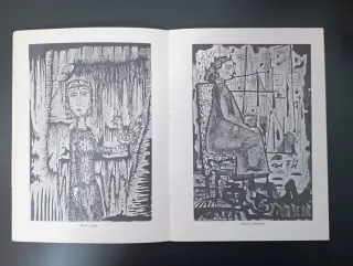 Cuadernos de arte, dibujos de Joan Brotat