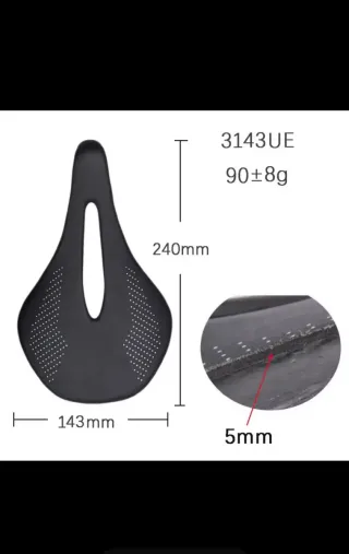 Sedile MTB Carbonio Elita One Nuovo