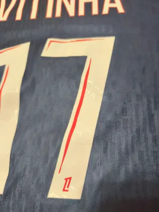 Camiseta Vitinha 17 Nike Azul