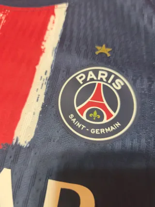 Camiseta Vitinha 17 Nike Azul