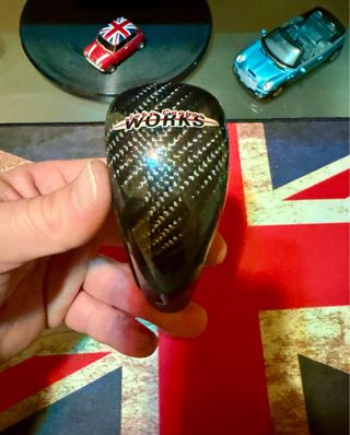 Pomello Cambio JCW MINI Carbonio/Alcantara r50/r53