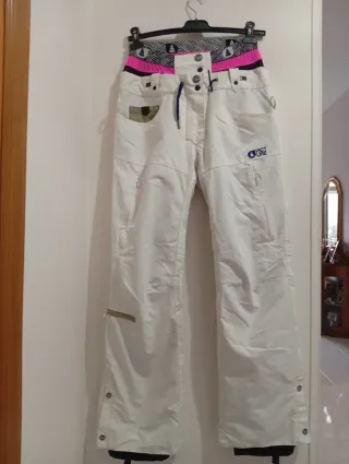 Pantaloni sci/snowboard Picture bianchi