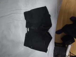 Lote 2 pantalones cortos negros