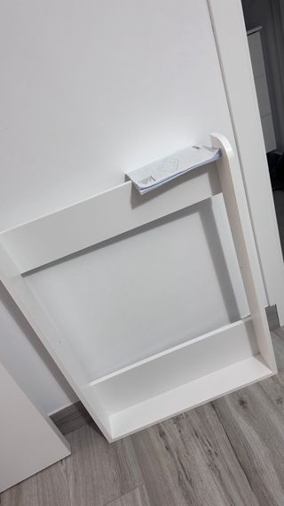 Extensión de mueble para cambiador blanco de bebe