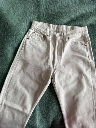 Pantalones vaqueros Levi's blancos