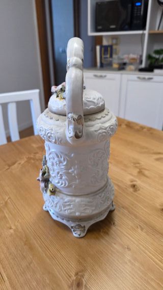 Brocca Capodimonte floreale