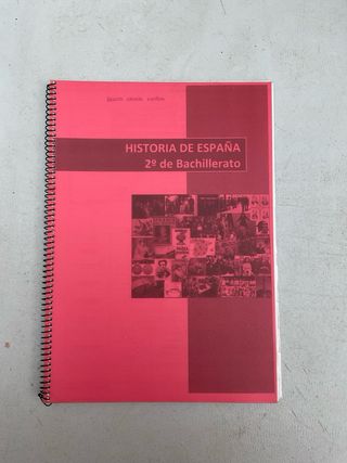 Libro historia 2 bachillerato