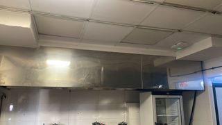 Campana extractora industrial mediana