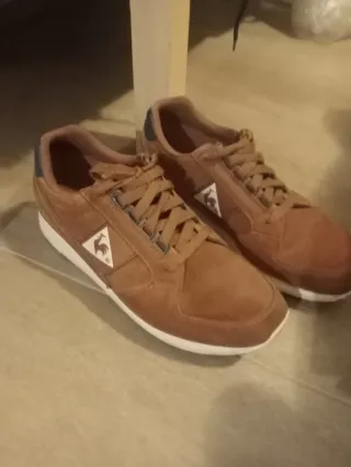 Le Coq Sportif scarpe uomo marroni
