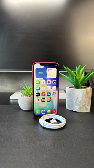 iPhone 12 Rosso 100% BATTERIA SALUTE