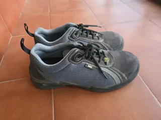 Zapatos de Seguridad Gris