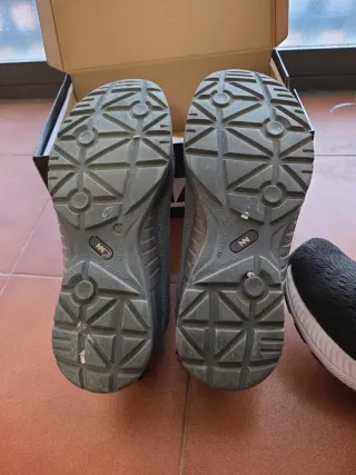 Zapatos de Seguridad Gris
