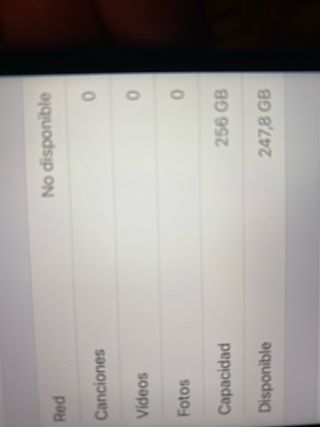 iPhone 8 256GB Negro 77% Batería