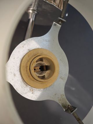 Lampada da parete vintage vetro opalino