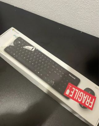 Combo Teclado y Ratón Microsoft Negro