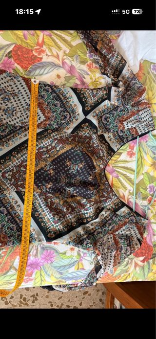 Vestido Flamenca Negro con Lunares