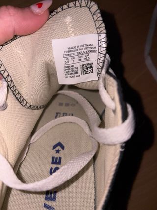 Tenis Converse Clásicos Negros