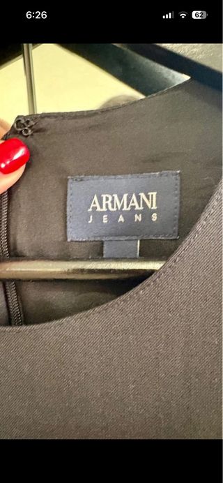 Abito nero Armani Jeans