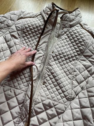 Chaqueta capucha Coderas-Estilo Equitación T.46