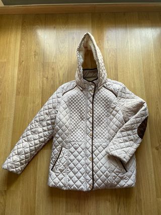 Chaqueta capucha Coderas-Estilo Equitación T.46