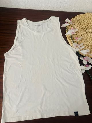 Camisetas Pull&Bear Talla S (Blanca y Negra)