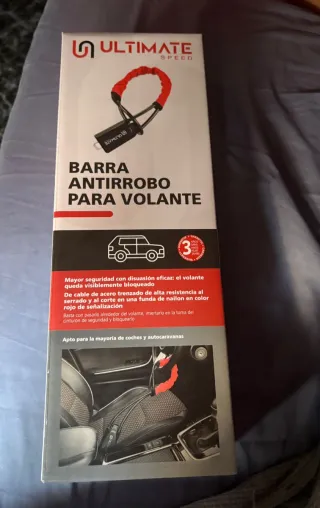 Barra antirrobo para volante Ultimate Speed