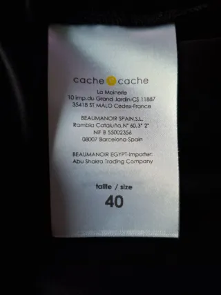 Vestido negro con detalles plateados