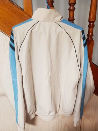 Chándal Adidas Vintage Beige y Azul