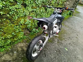 Pit Bike SM 125 Supermotard Negra