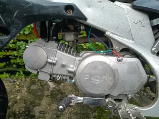 Pit Bike SM 125 Supermotard Negra