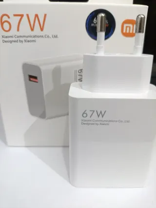 Cargador Xiaomi 67W Carga Rápida con Cable