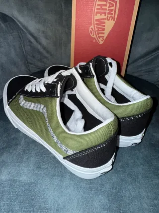 Vans Old Skool Verdi/Nero Tg 38