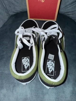 Vans Old Skool Verdi/Nero Tg 38