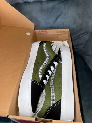 Vans Old Skool Verdi/Nero Tg 38