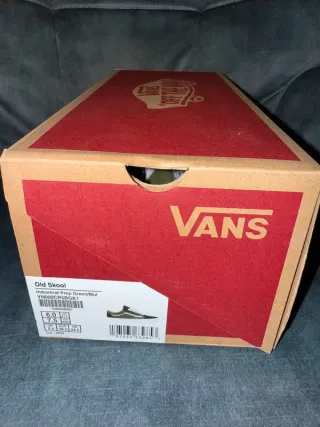 Vans Old Skool Verdi/Nero Tg 38